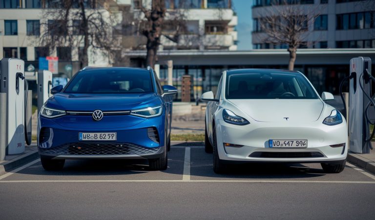 Volkswagen ID.4 vs. Tesla Model Y – duelul electricelor pe piața românească