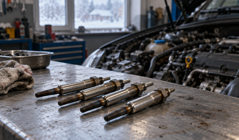 Dieselul pornește greu la rece: bujii incandescente, baterie sau alimentare?